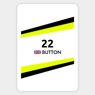 F1 2009 - #22 Button Magnet